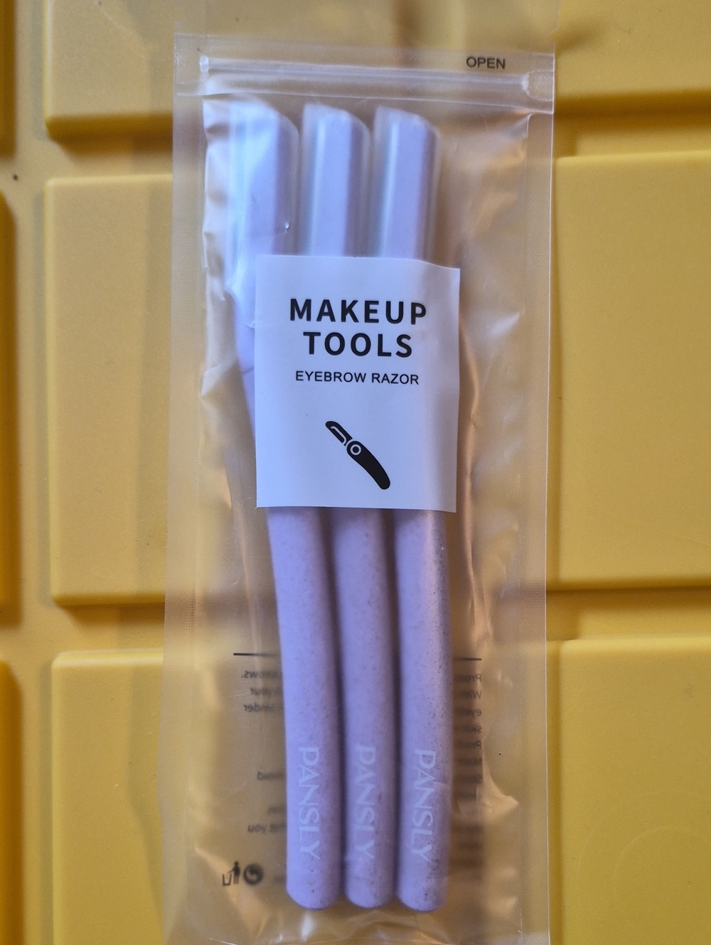 MAKEUP TOOLS Eyebrow Razor Trio - Dermaplane Tools Nwt
